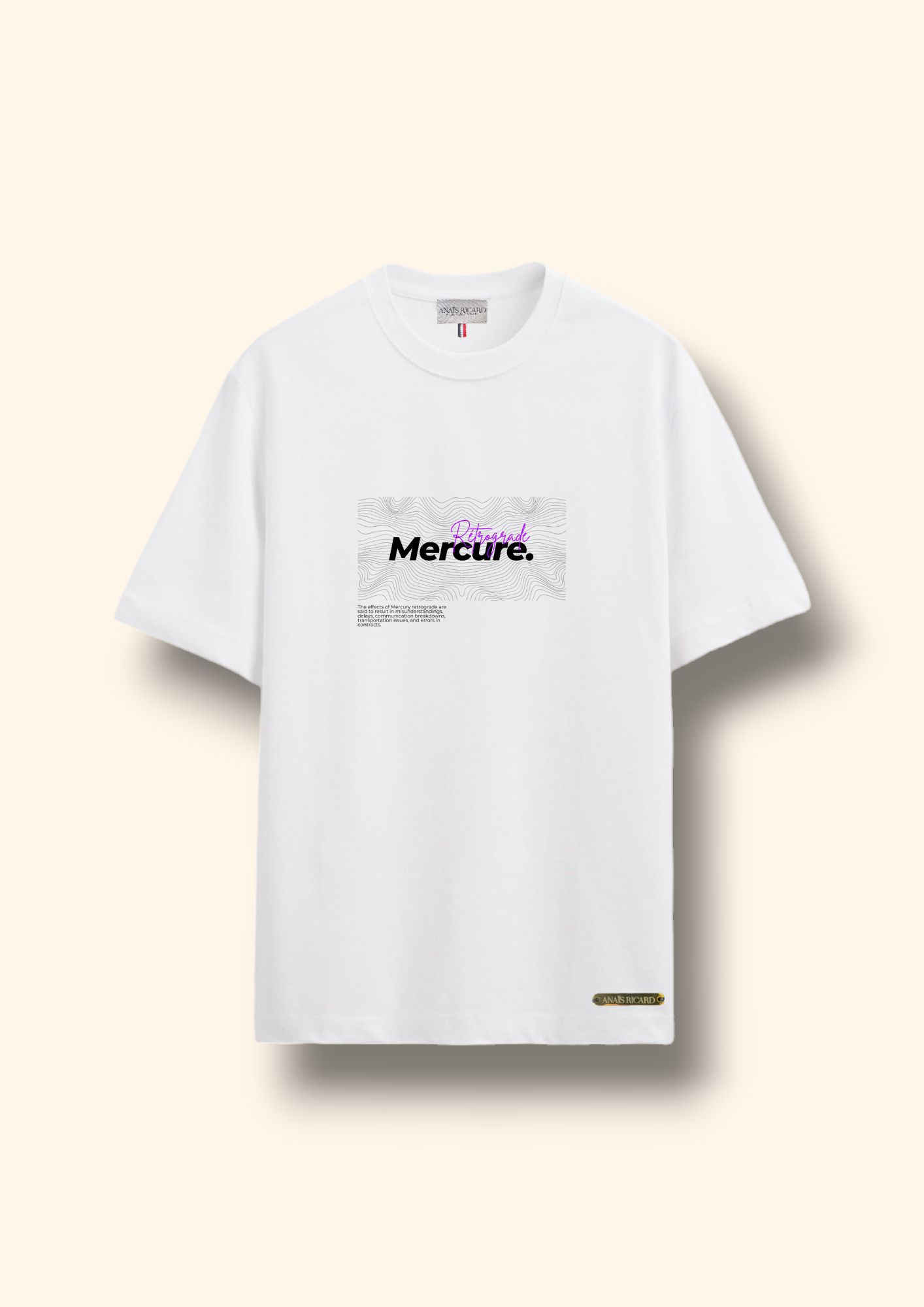 Édition limitée | Tee-shirt oversize Mercure rétrograde