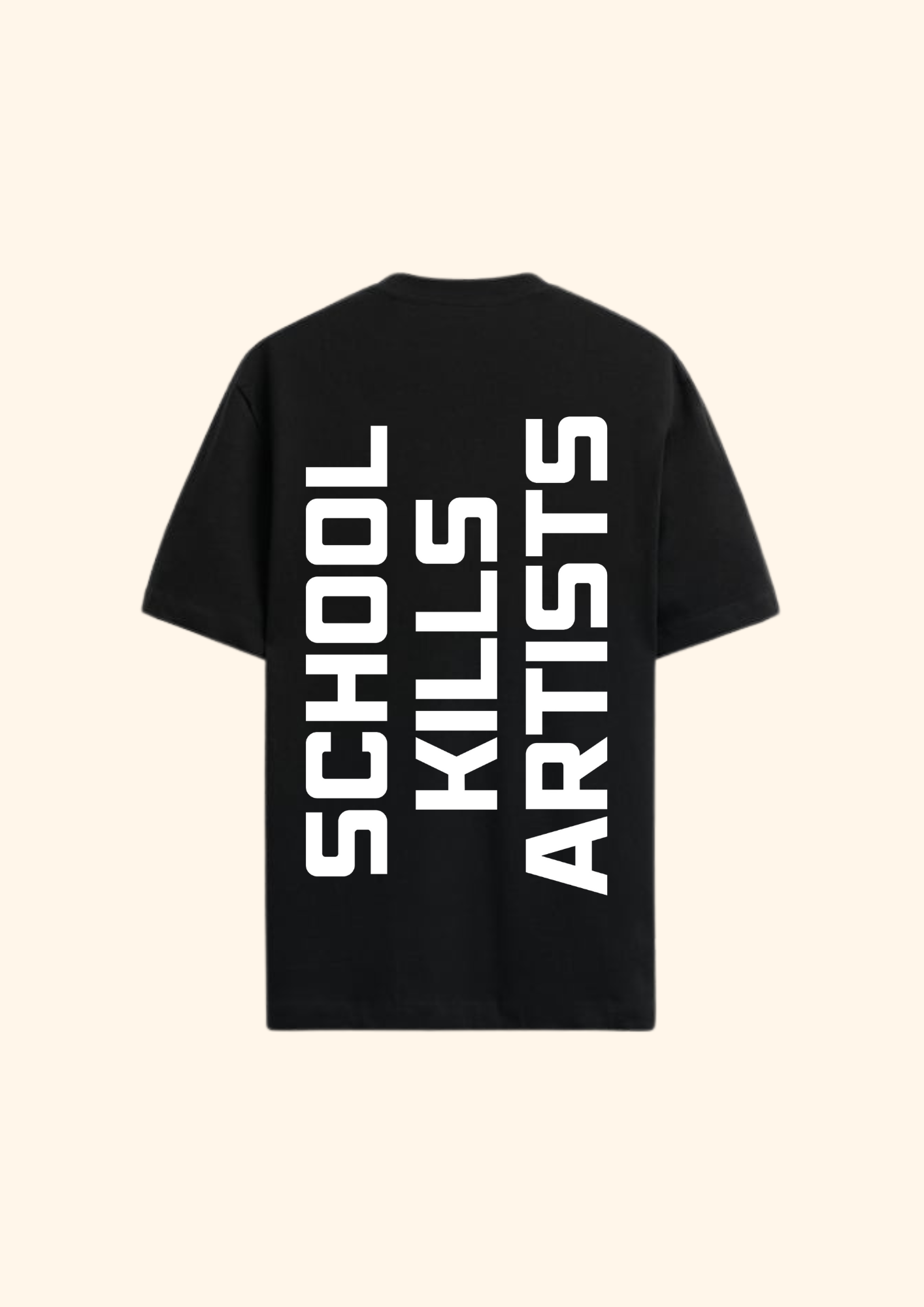 Tee-shirt en coton oversize Jaded - School Kills Artists