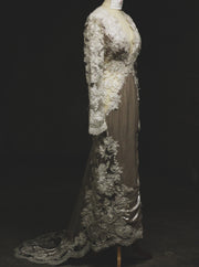 Robe de mariée en dentelle haute couture Élizabeth